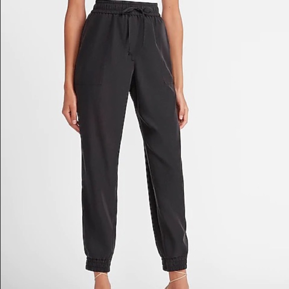 NWT Express High Waisted Soft Drawstring Jogger Pant